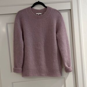 Vince Mohair-blend Brushed  Lavender Sweater